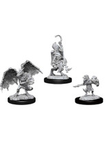 Wizkids D&D Unpainted Minis: Kobold Inventor, Dragonshield & Sorcerer