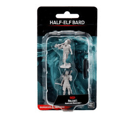 Wizkids D&D Unpainted Minis: Half-Elf Bard Male