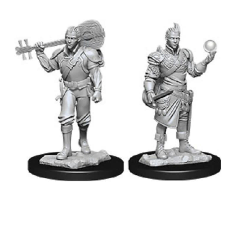 Wizkids D&D Unpainted Minis: Half-Elf Bard Male