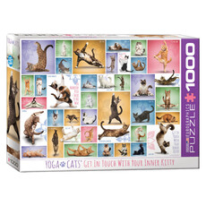Eurographics Yoga Cats Puzzle (1000 PCS)
