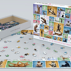 Eurographics Yoga Cats Puzzle (1000 PCS)