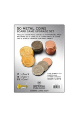 Mayday Games Board Game Upgrade Set: Metal Coins (50)