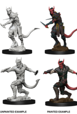 Wizkids D&D Unpainted Minis: Tiefling Rogue Male