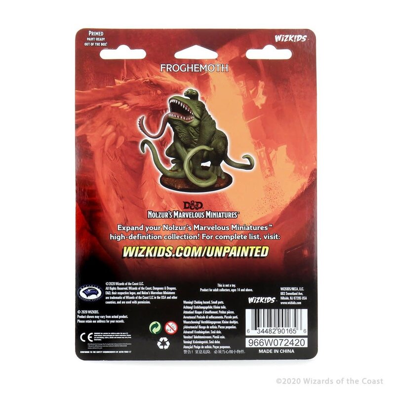 Wizkids D&D Unpainted Minis: Froghemoth