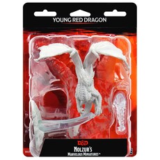 Wizkids D&D Unpainted Minis: Young Red Dragon