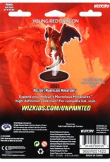 Wizkids D&D Unpainted Minis: Young Red Dragon