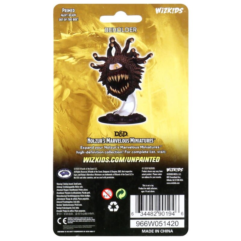 Wizkids D&D Unpainted Minis: Beholder