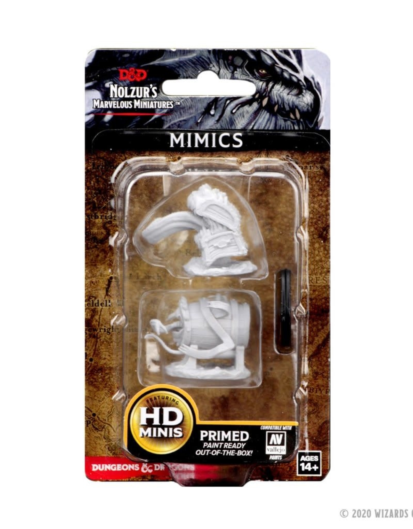 Wizkids D&D Unpainted Minis: Mimics