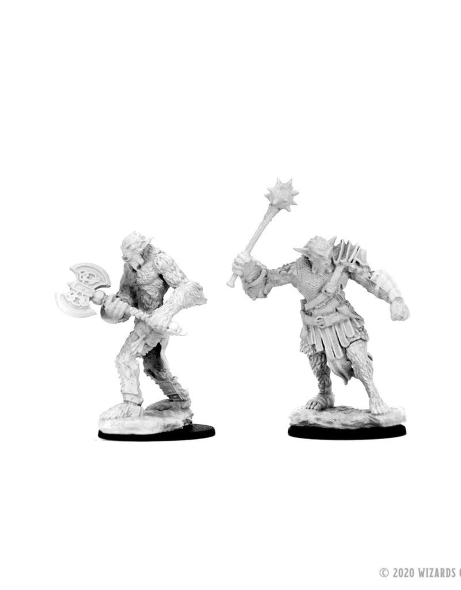 Wizkids D&D Unpainted Minis: Bugbears