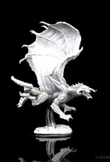 Wizkids D&D Unpainted Minis: Young Black Dragon