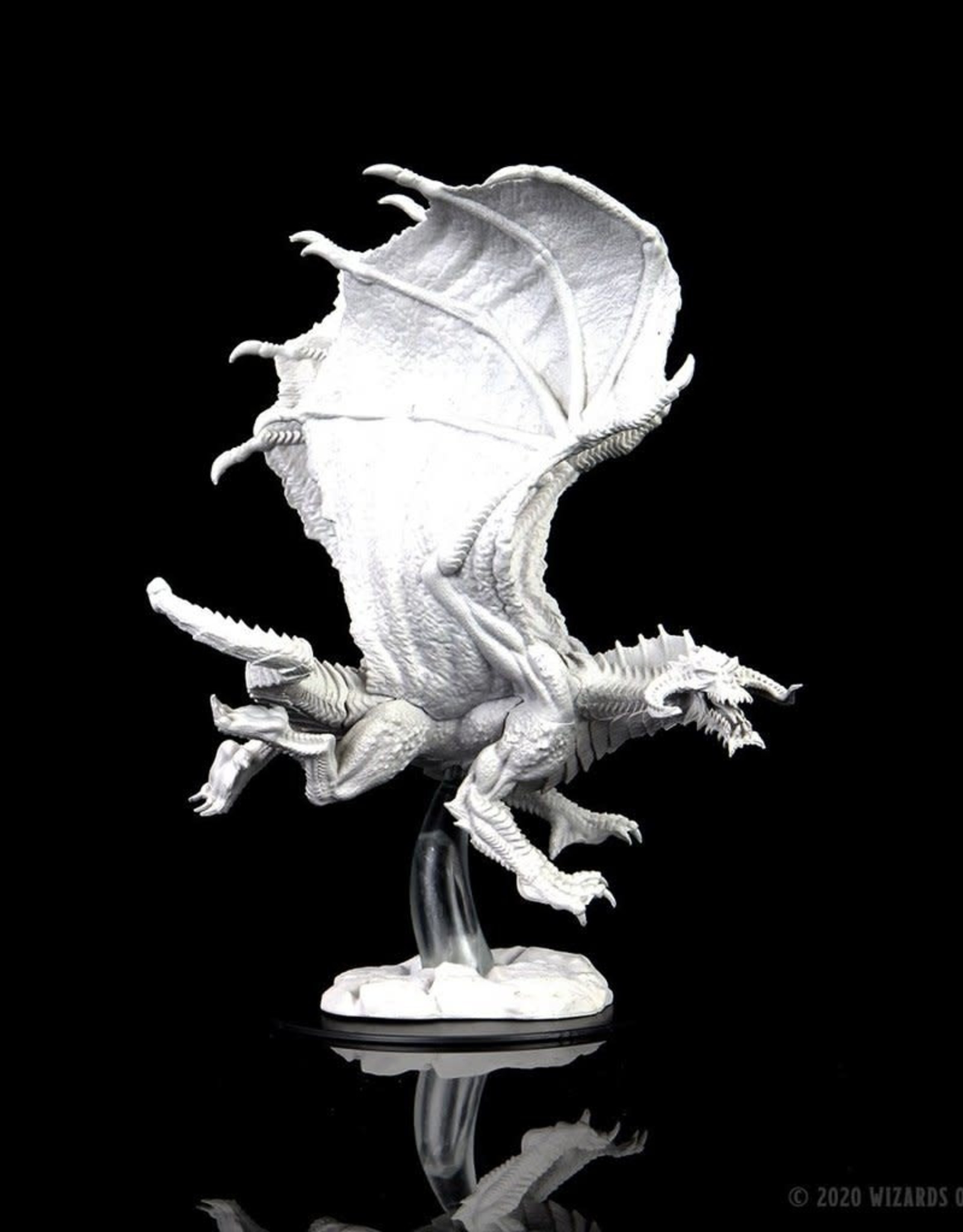 Wizkids D&D Unpainted Minis: Young Black Dragon