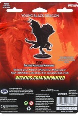 Wizkids D&D Unpainted Minis: Young Black Dragon