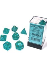 Chessex Polyhedral Dice Set: Borealis Teal Set (7)