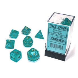 Chessex Chessex RPG Dice (7) Borealis Teal Set