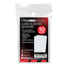 Card Dividers (10) White