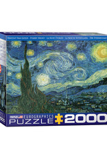 Eurographics Starry Night Puzzle by van Gogh (2000 PCS)