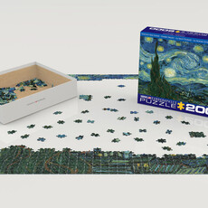 Eurographics Starry Night Puzzle by van Gogh (2000 PCS)