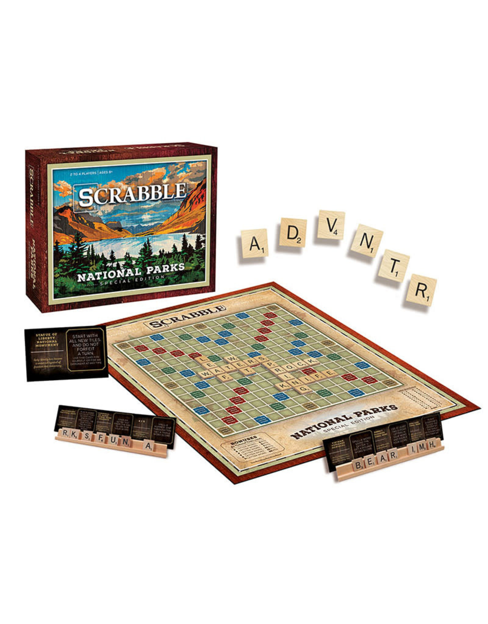 USAopoly Scrabble National Parks