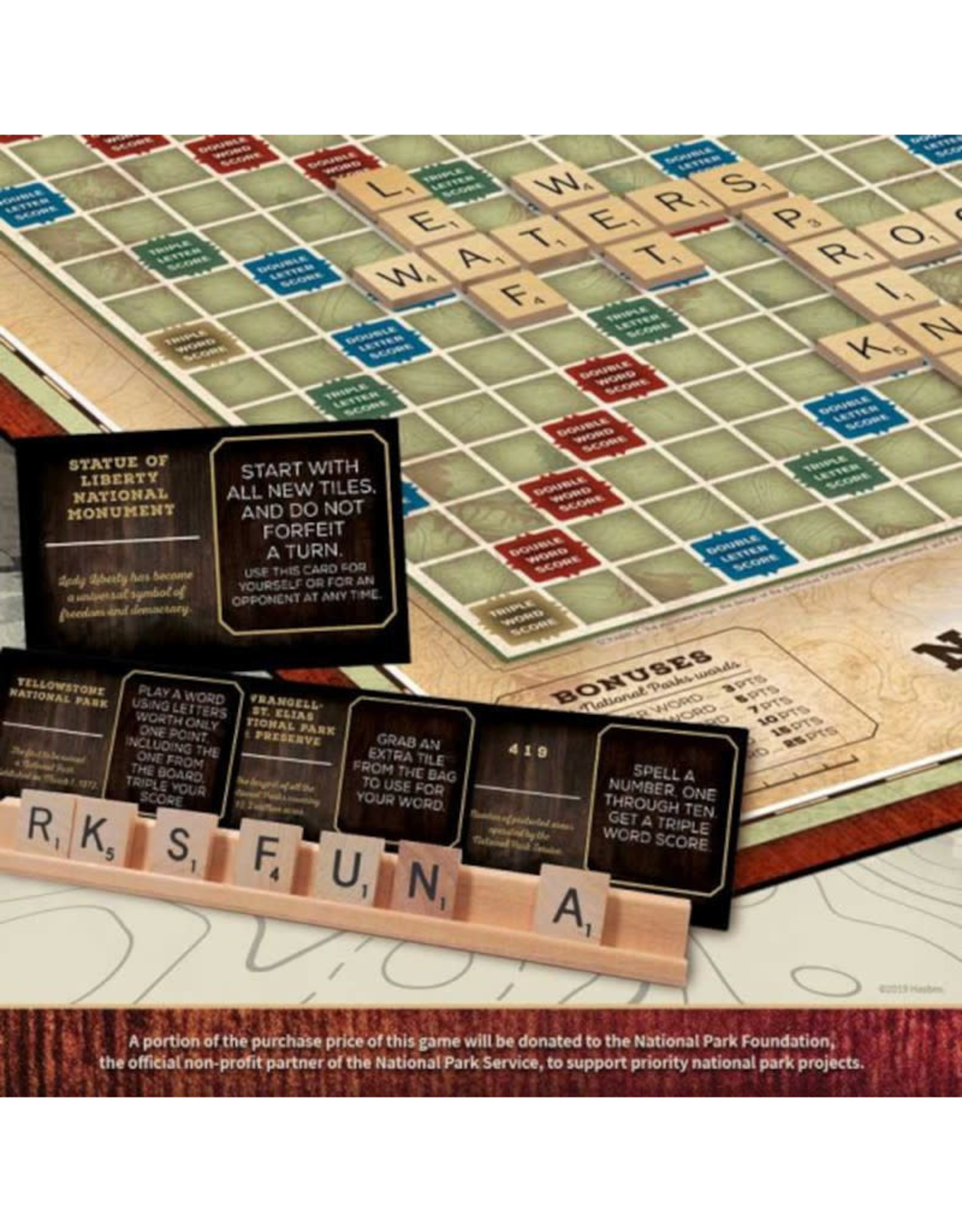 USAopoly Scrabble National Parks