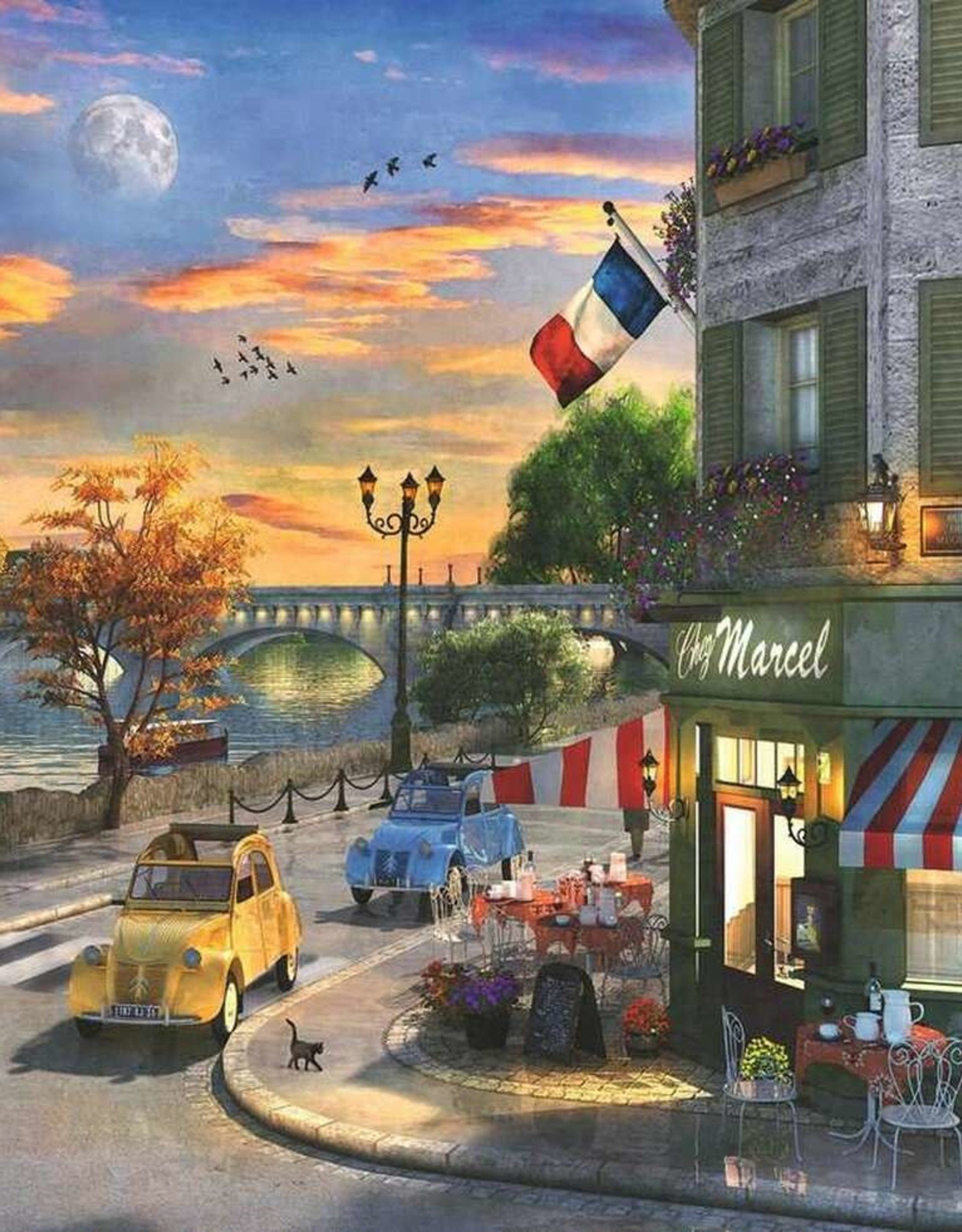 Ravensburger Paris Sunset Puzzle (2000 PCS)