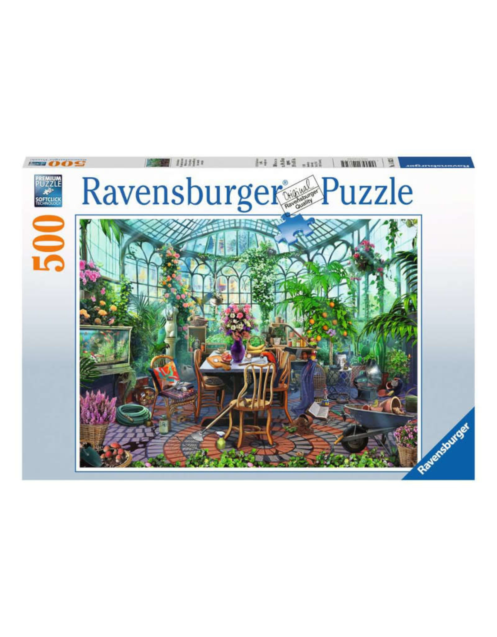 Ravensburger Greenhouse Mornings Puzzle (500 PCS)