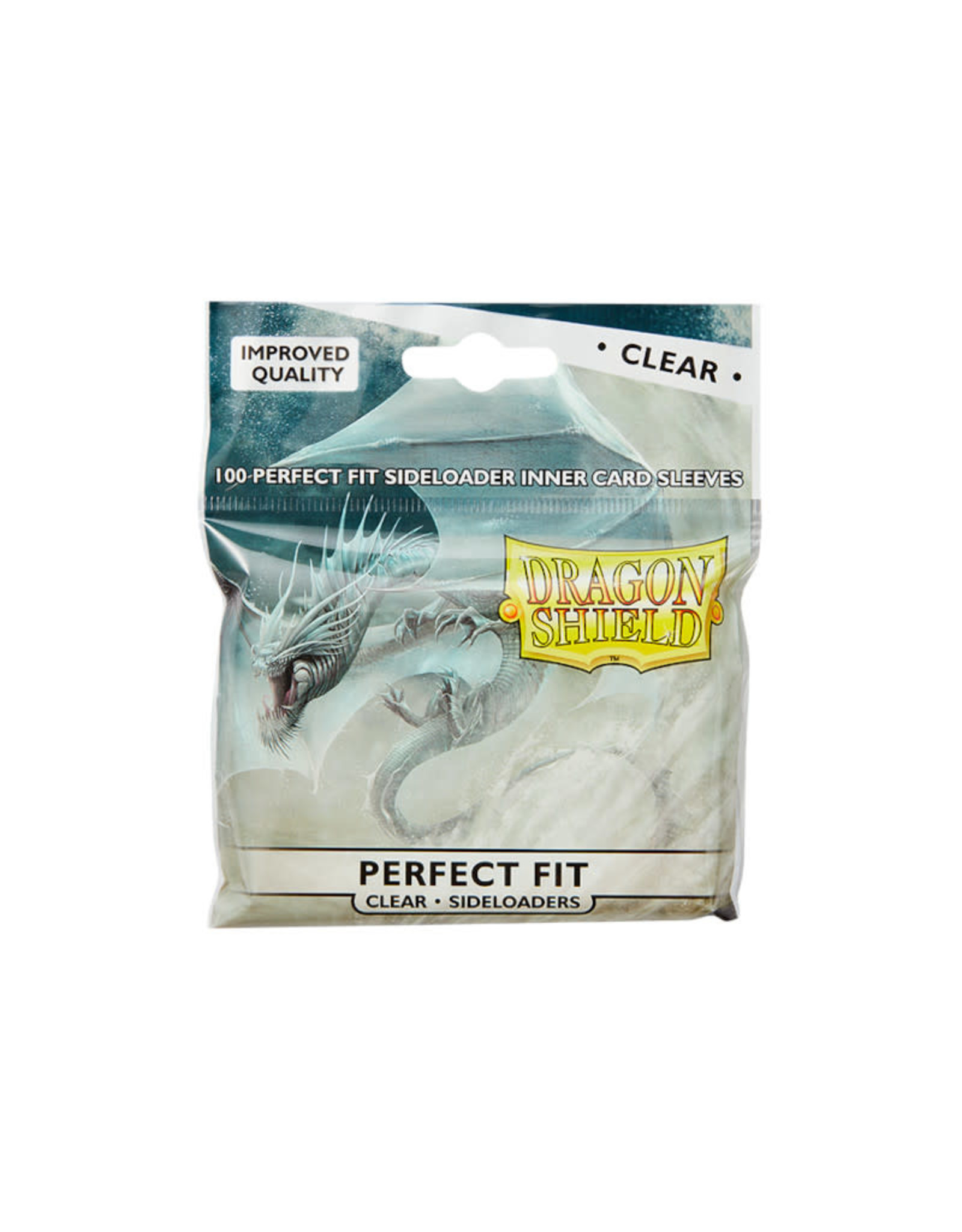 Arcane Tinmen Perfect Fit Sleeves: Dragon Shield Side-Loading (100) Clear