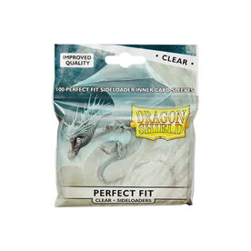 Arcane Tinmen Perfect Fit Sleeves: Dragon Shield Side-Loading (100) Clear