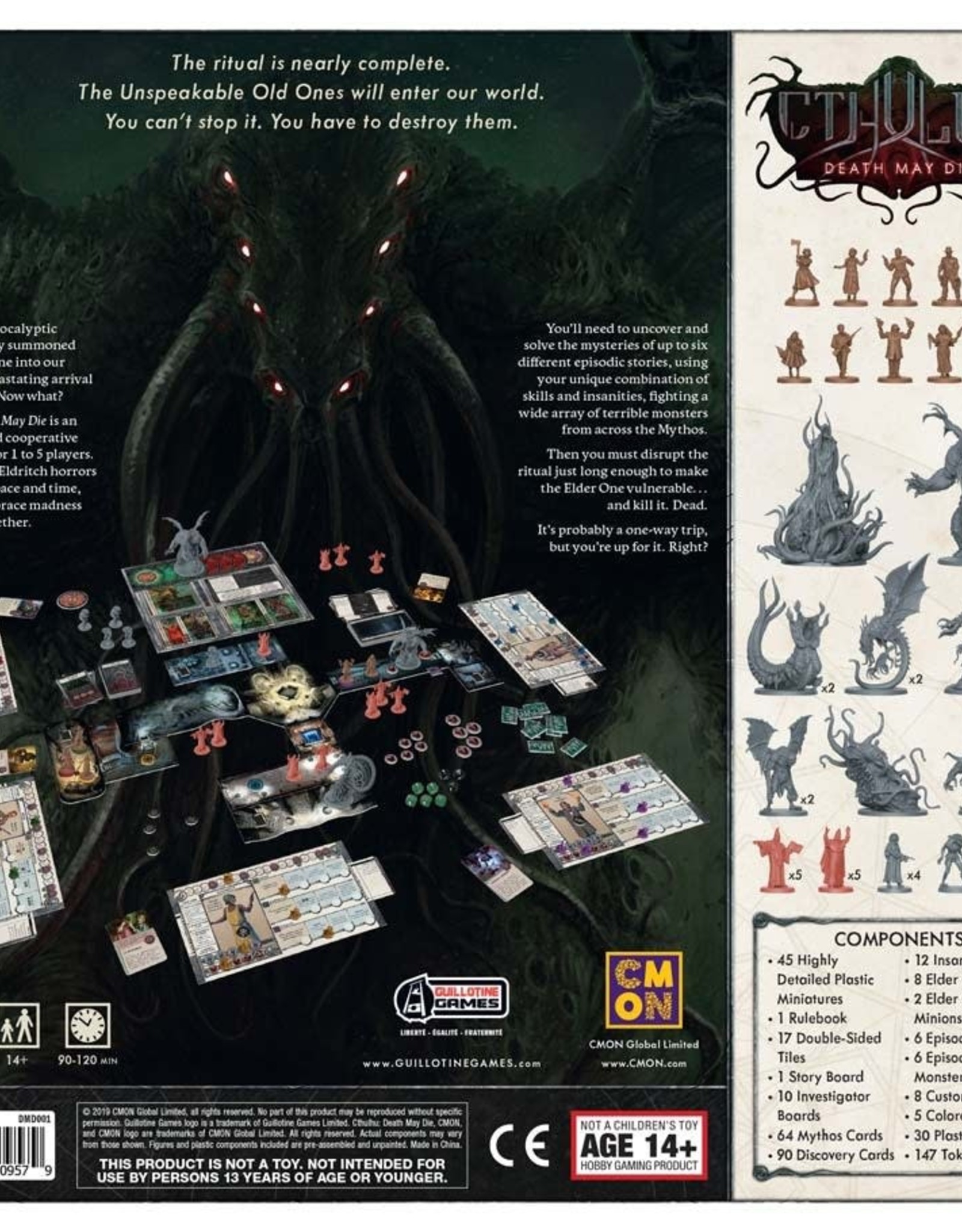 Cool Mini Or Not Cthulhu: Death May Die