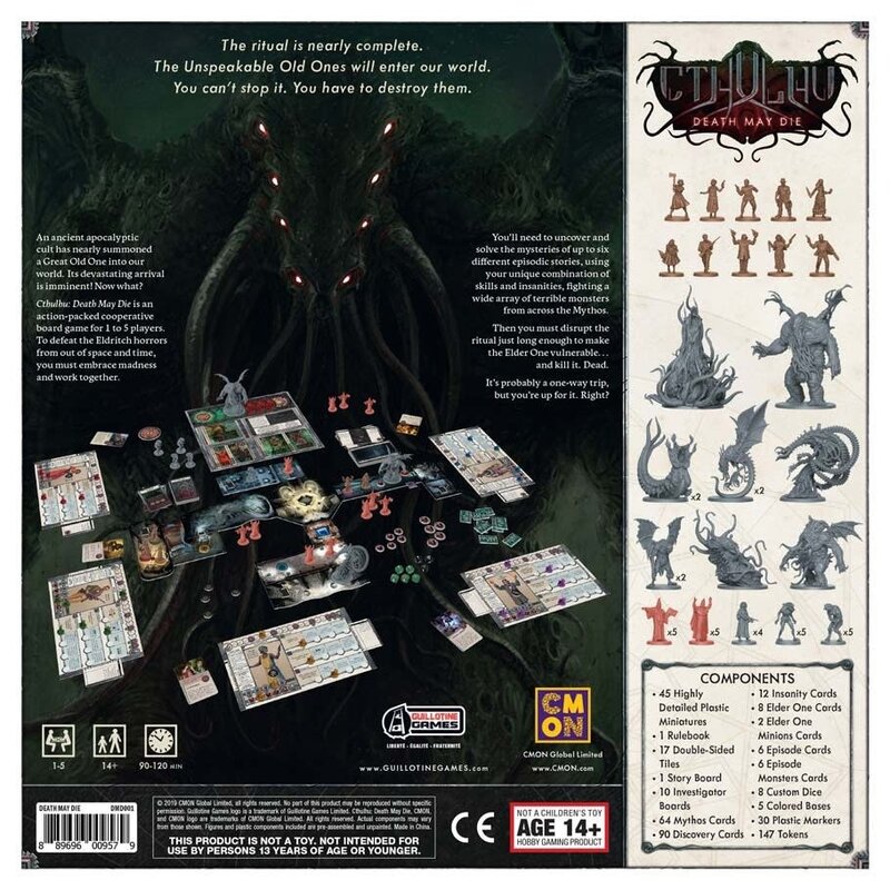 Cool Mini Or Not Cthulhu: Death May Die