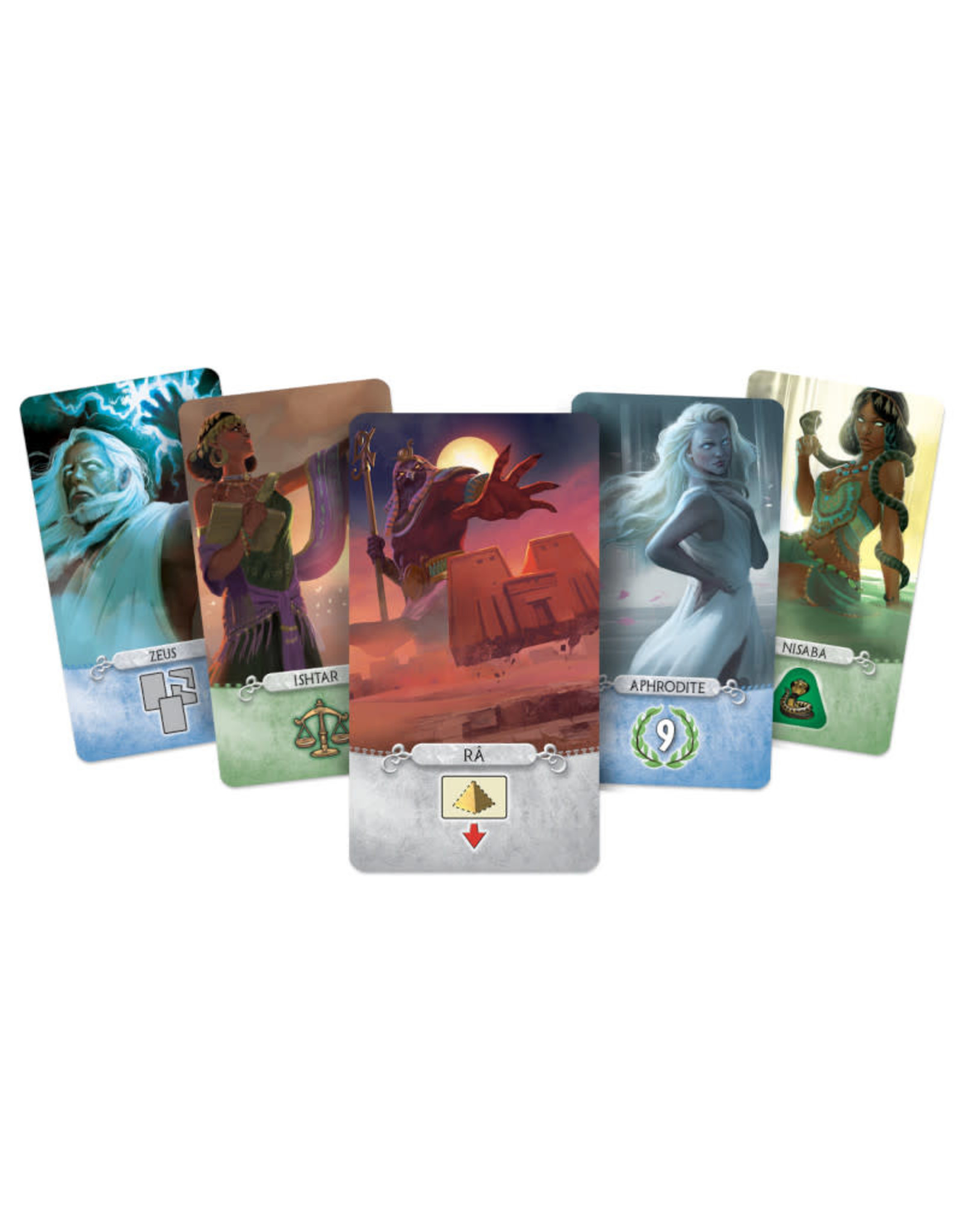 7 Wonders Duel Leaders Pantheon fans made expansion - Lucky Player shop