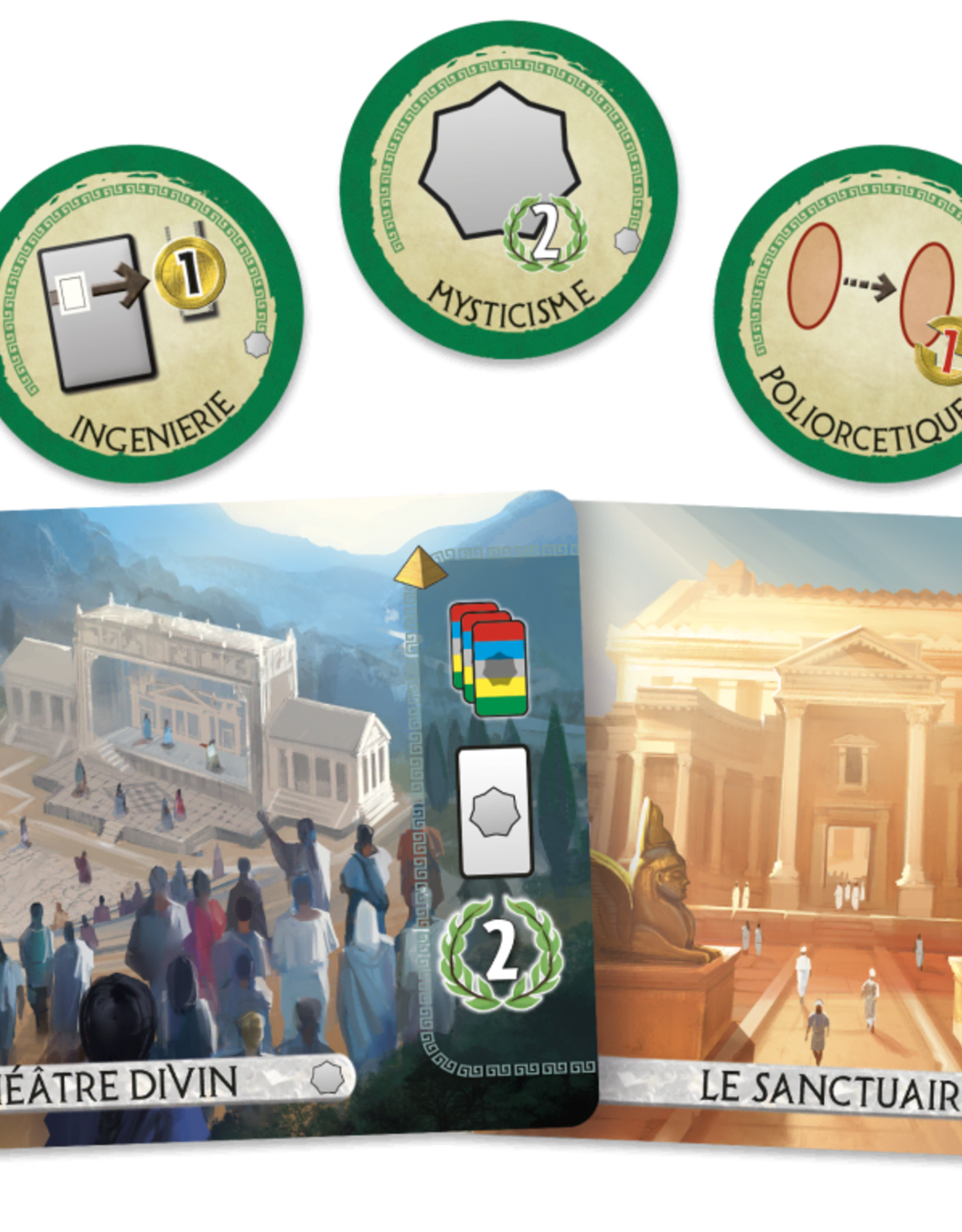 7 Wonders Duel Leaders Pantheon Fans Made Expansion 