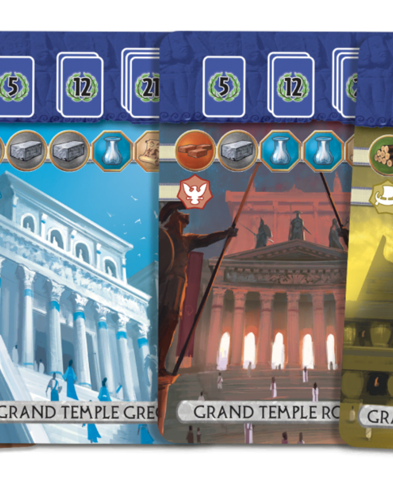 7 Wonders Duel Pantheon Board Game EXPANSION | 2 Player Game | Strategy  Board Game | Civilization Board Game for Game Night | Board Game for  Couples 