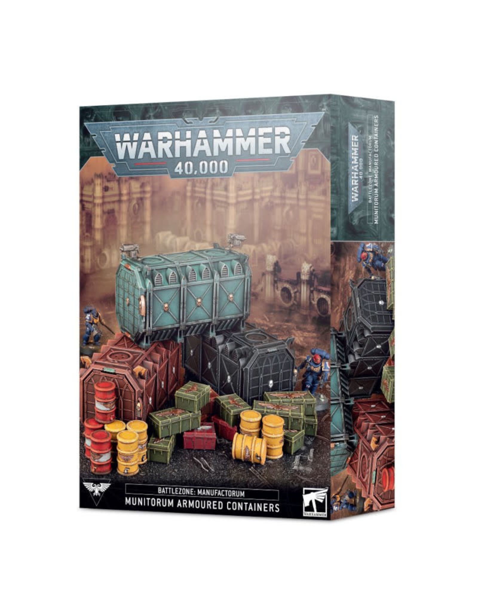 Games Workshop Warhammer 40K Munitorium Armoured Containers
