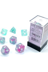 Chessex Polyhedral Dice Set: Nebula Westeria/White (7)