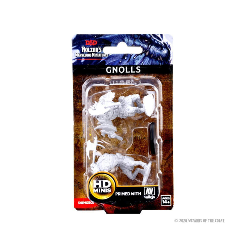 Wizkids D&D Unpainted Minis: Gnolls