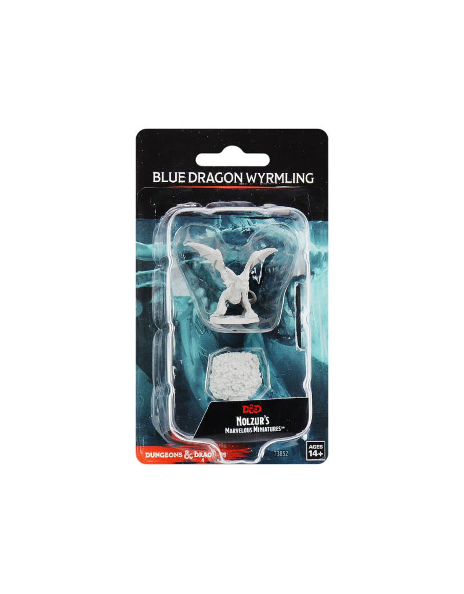 Wizkids D&D Unpainted Minis: Blue Dragon Wyrmling