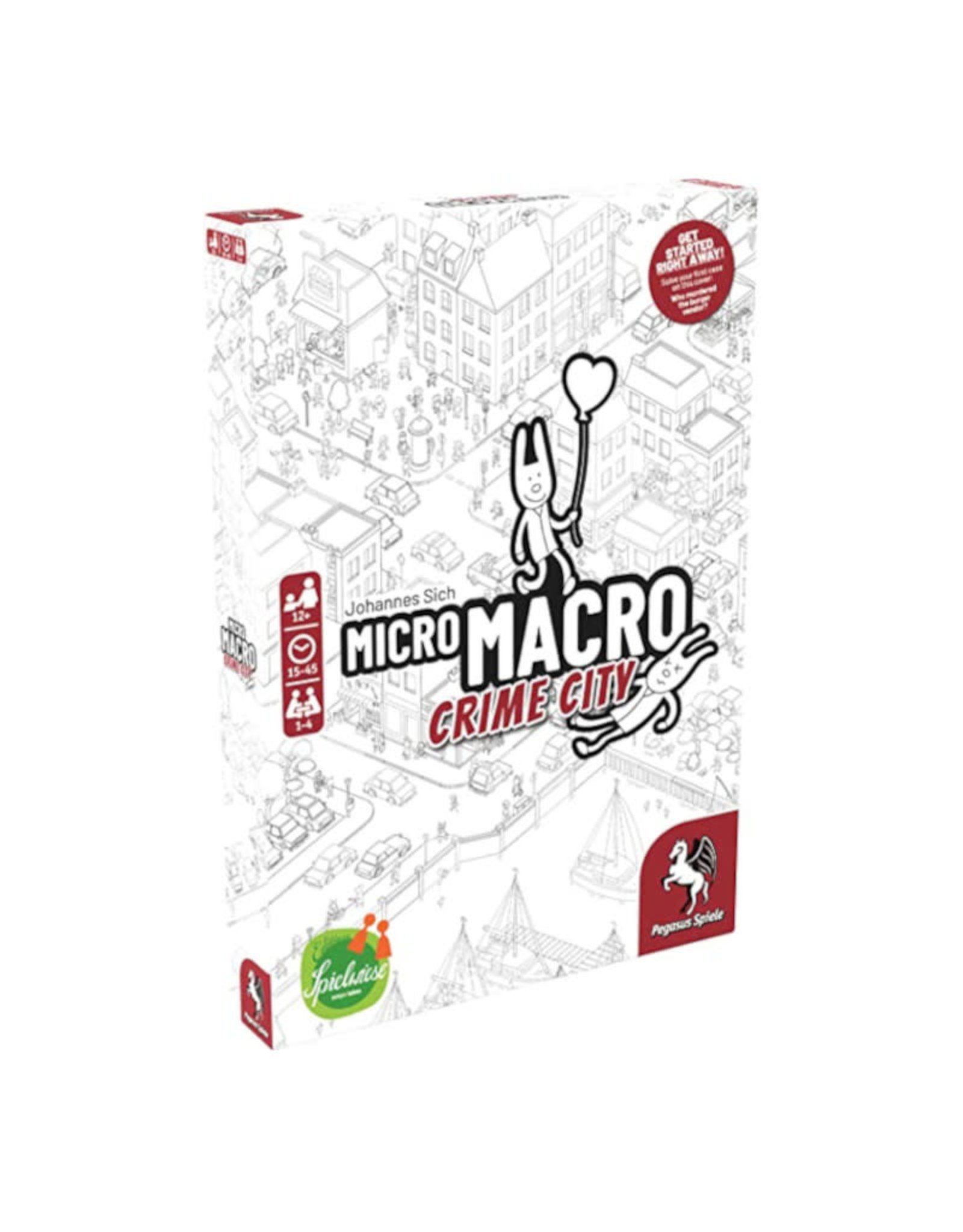 MicroMacro: Crime City Board Game Game Of the Year!