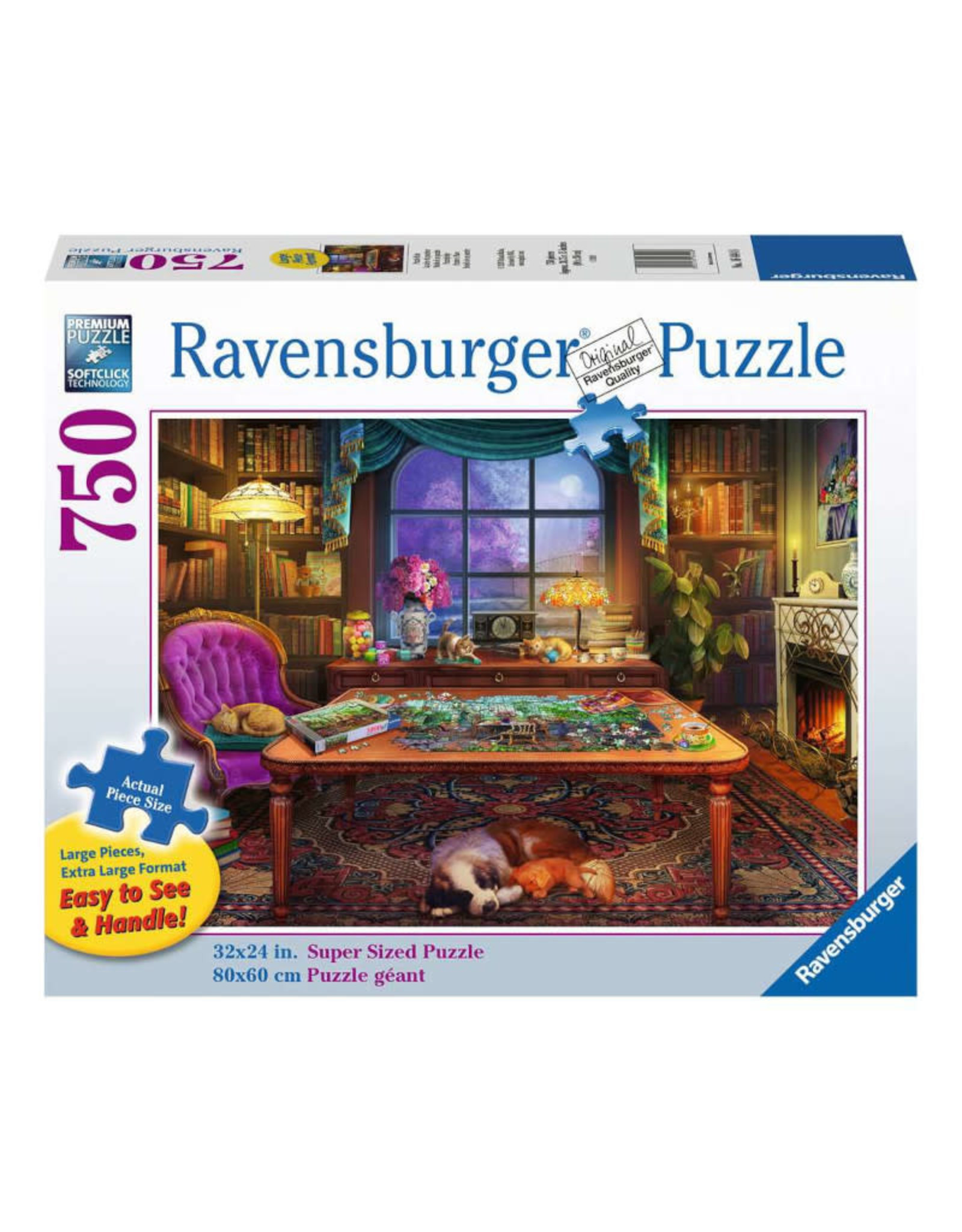 Ravensburger Puzzler's Place Large Format Puzzle (750 PCS)