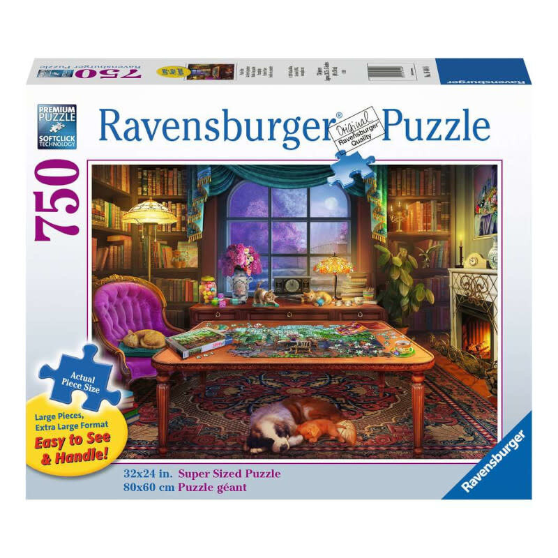 Ravensburger Puzzler's Place Large Format Puzzle (750 PCS)