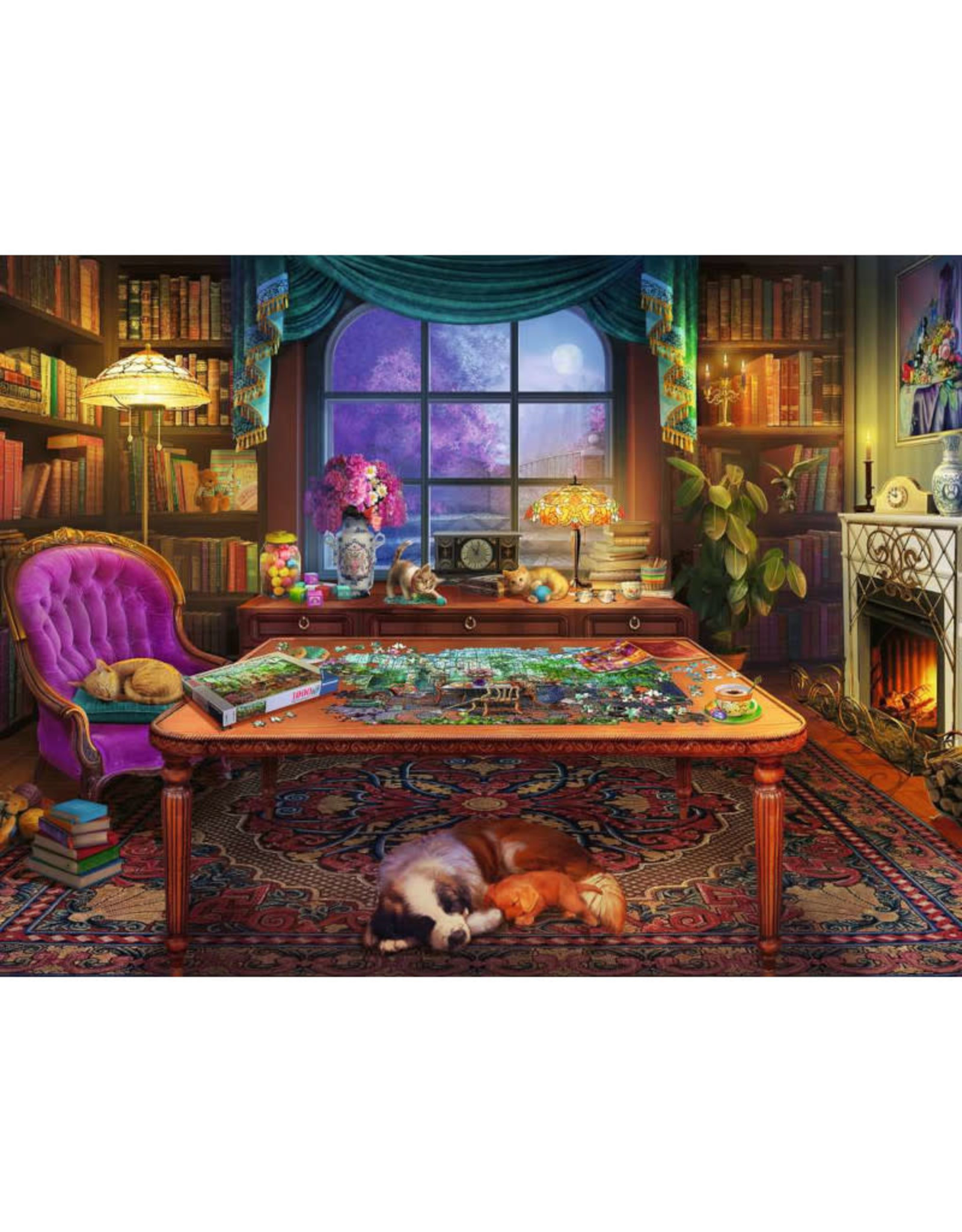 Ravensburger Puzzler's Place Large Format Puzzle (750 PCS)
