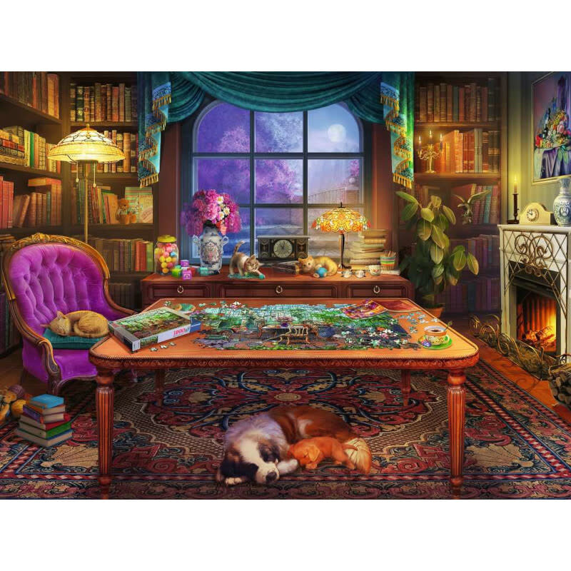 Ravensburger Puzzler's Place Large Format Puzzle (750 PCS)