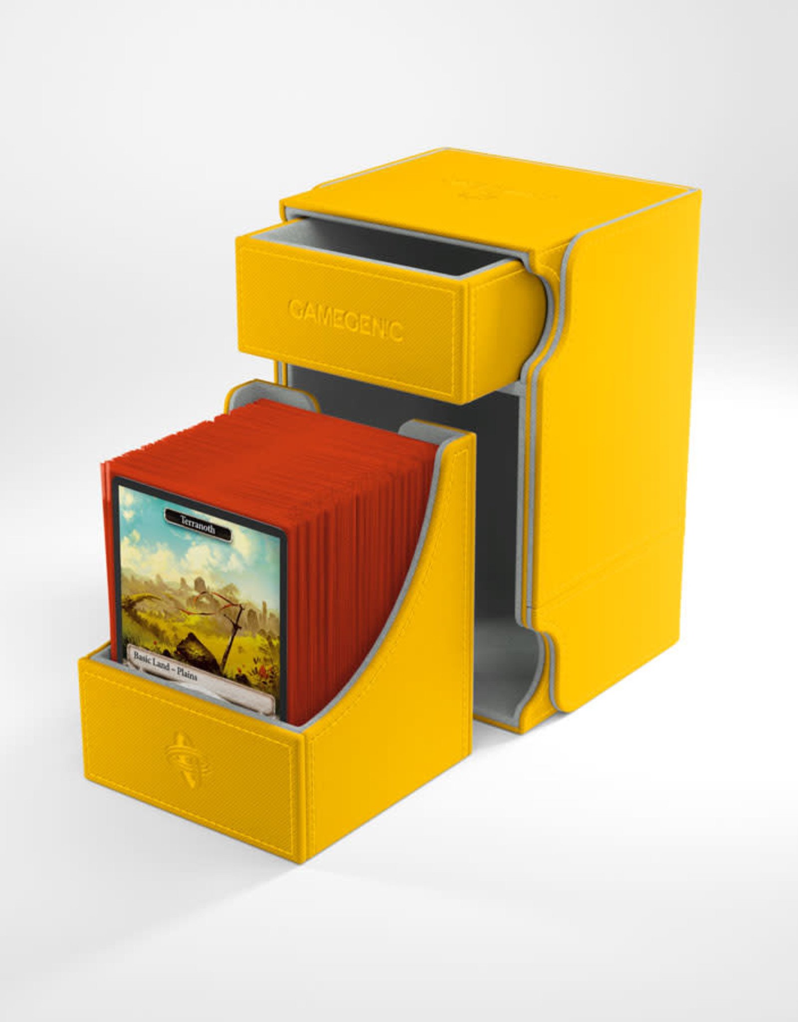 Deck Box: Watchtower 100+ Yellow