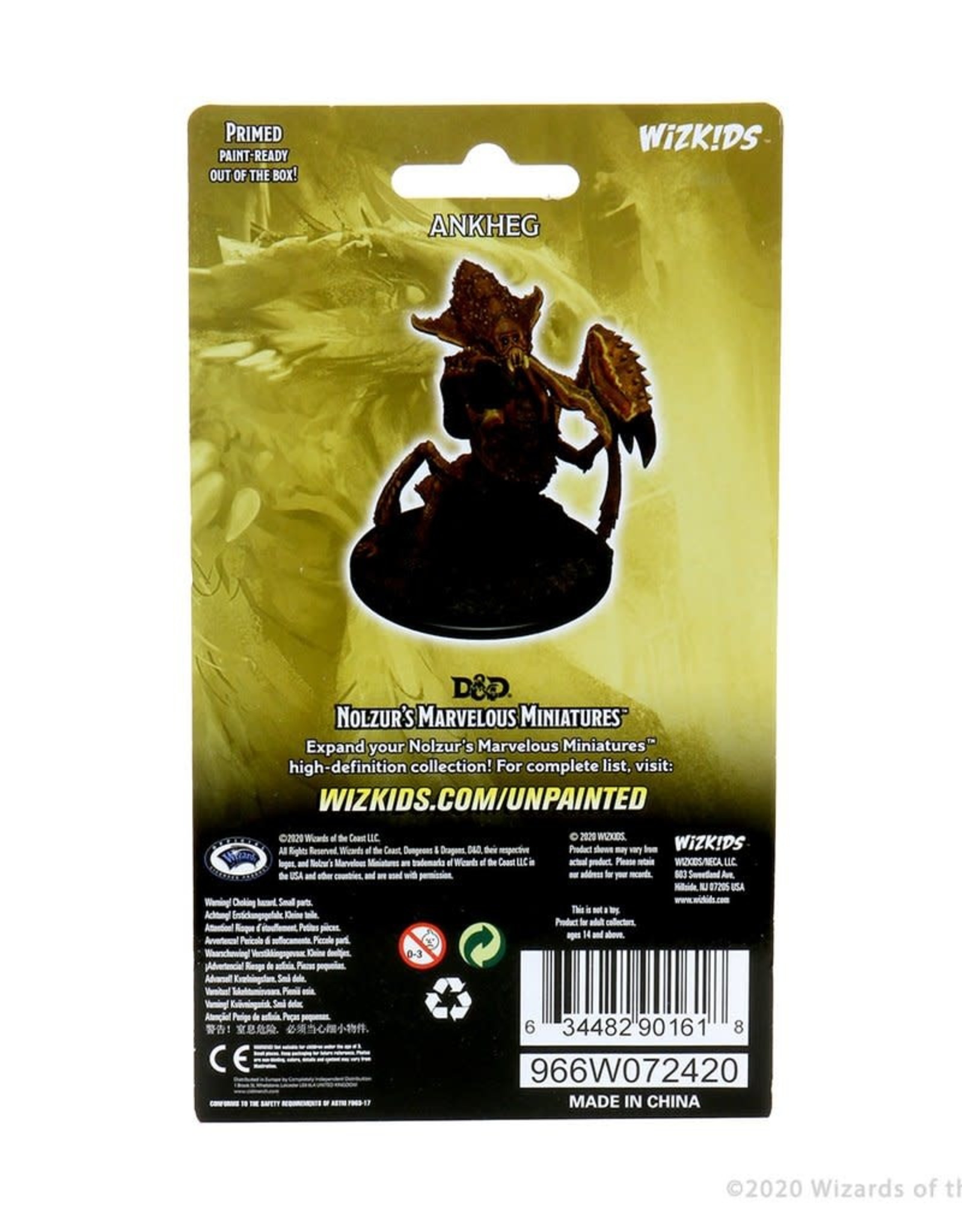 Wizkids D&D Unpainted Minis: Ankheg