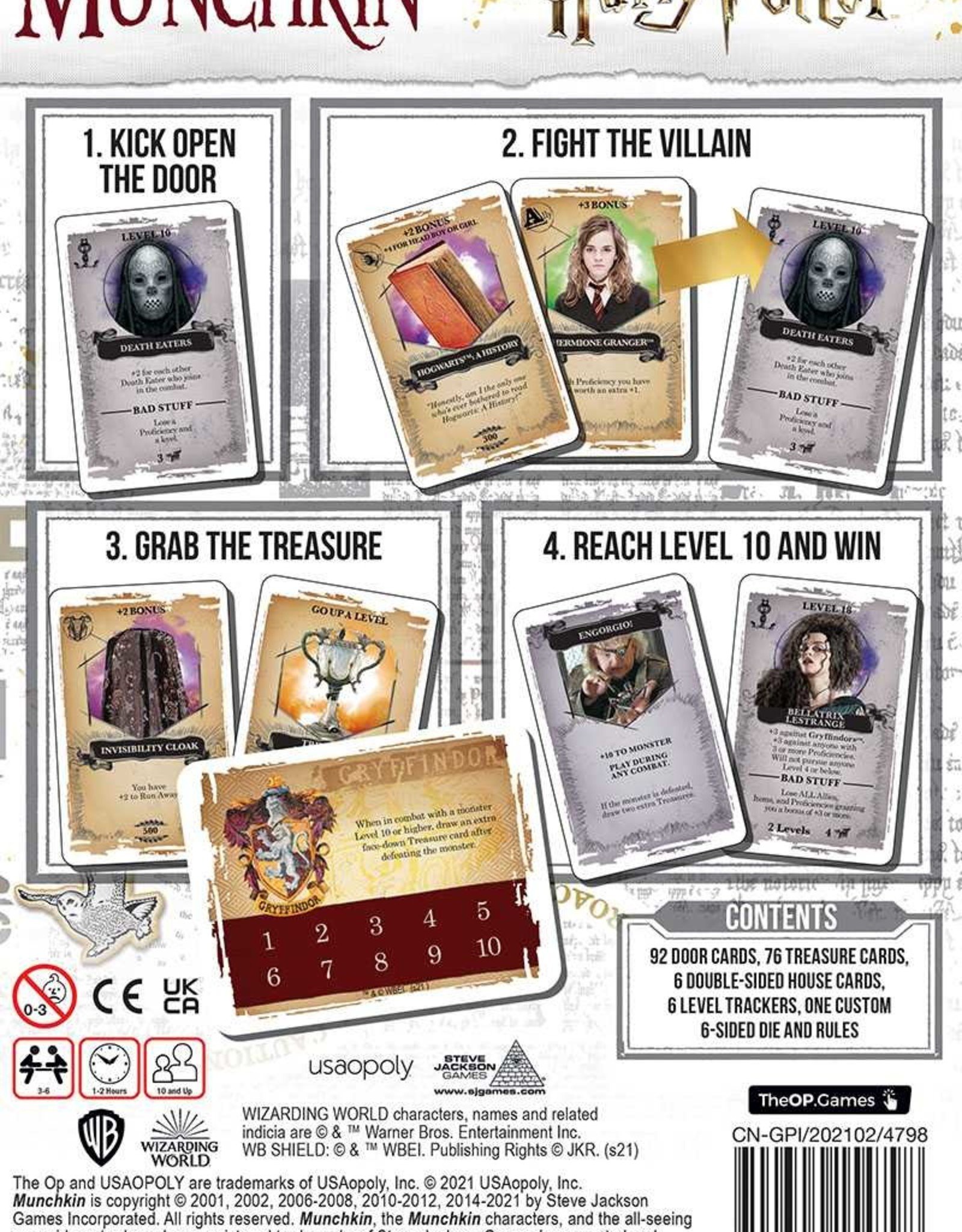 USAopoly Munchkin Harry Potter