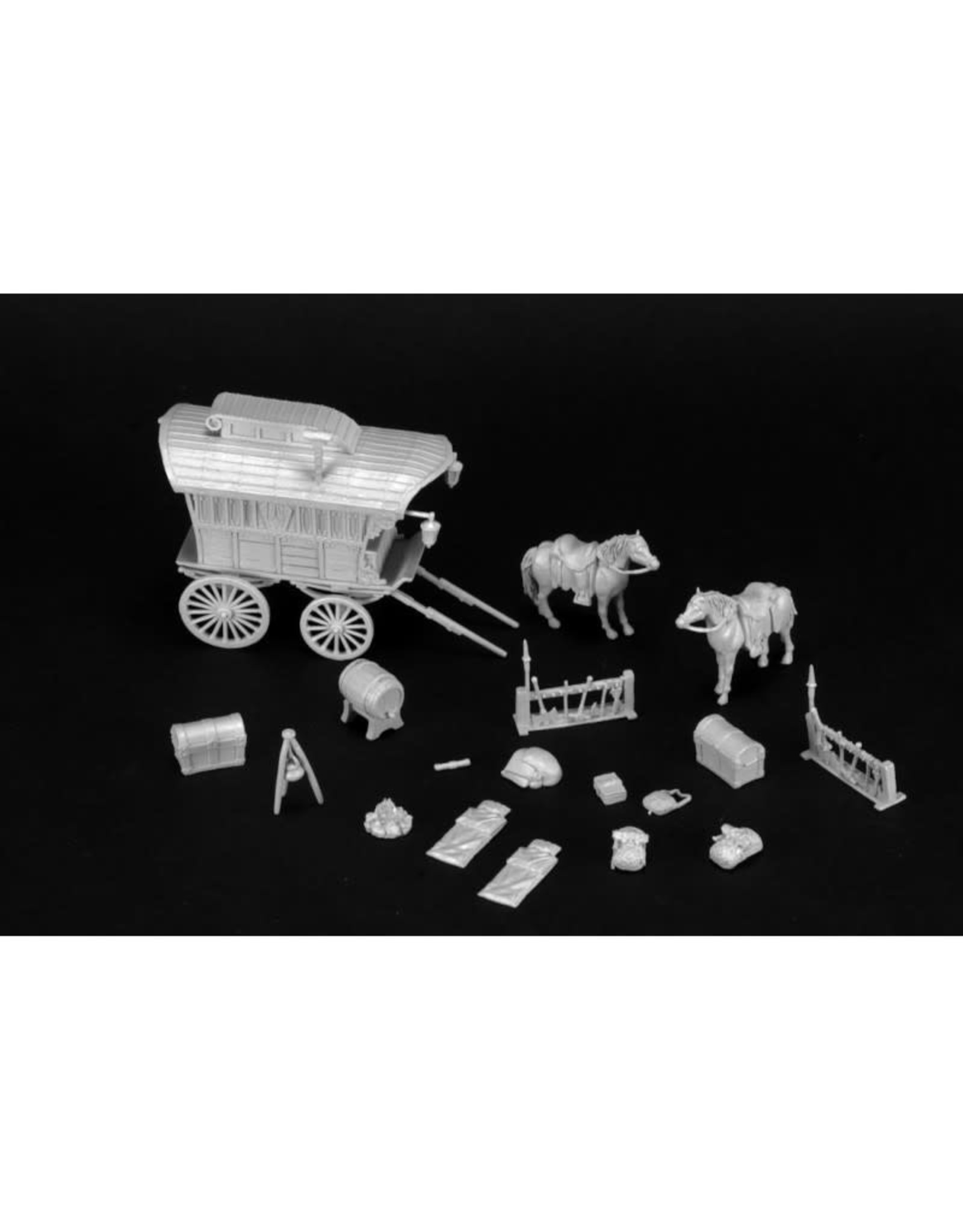 Wizkids D&D Unpainted Mini Set: Adventurer's Campsite