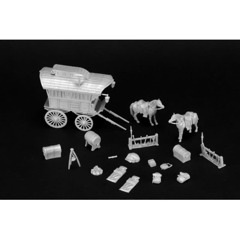 Wizkids D&D Unpainted Mini Set: Adventurer's Campsite