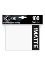 Sleeves: Pro-Matte Eclipse (100) Arctic White