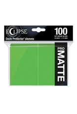 Sleeves: Pro-Matte Eclipse (100) Lime Green