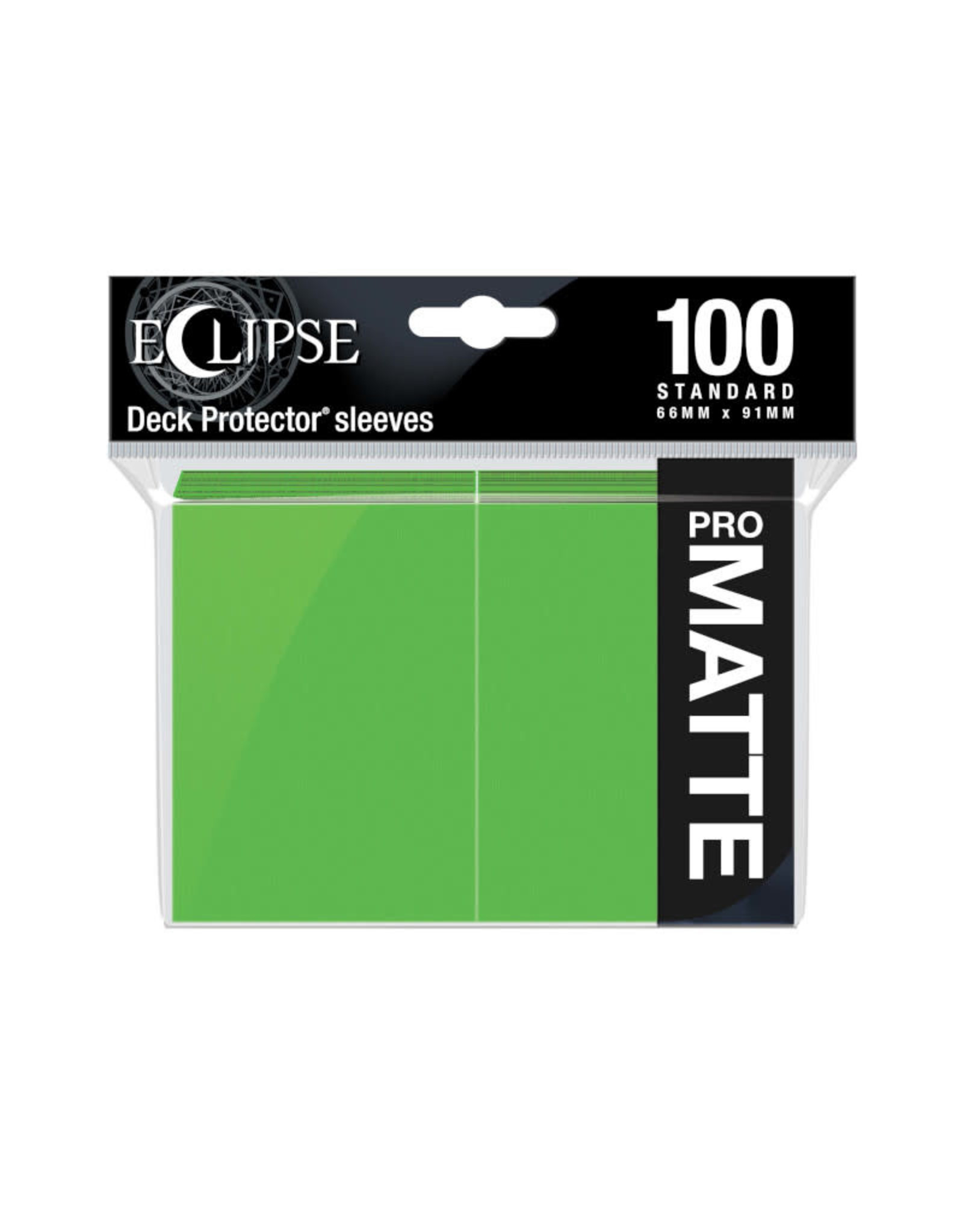 Sleeves: Pro-Matte Eclipse (100) Lime Green