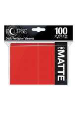 Sleeves: Pro-Matte Eclipse (100) Apple Red